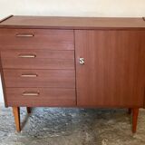 Buffet vintage storage cabinet formica