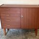 Buffet vintage storage cabinet formica