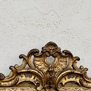 Miroir doré, 139x78 cm