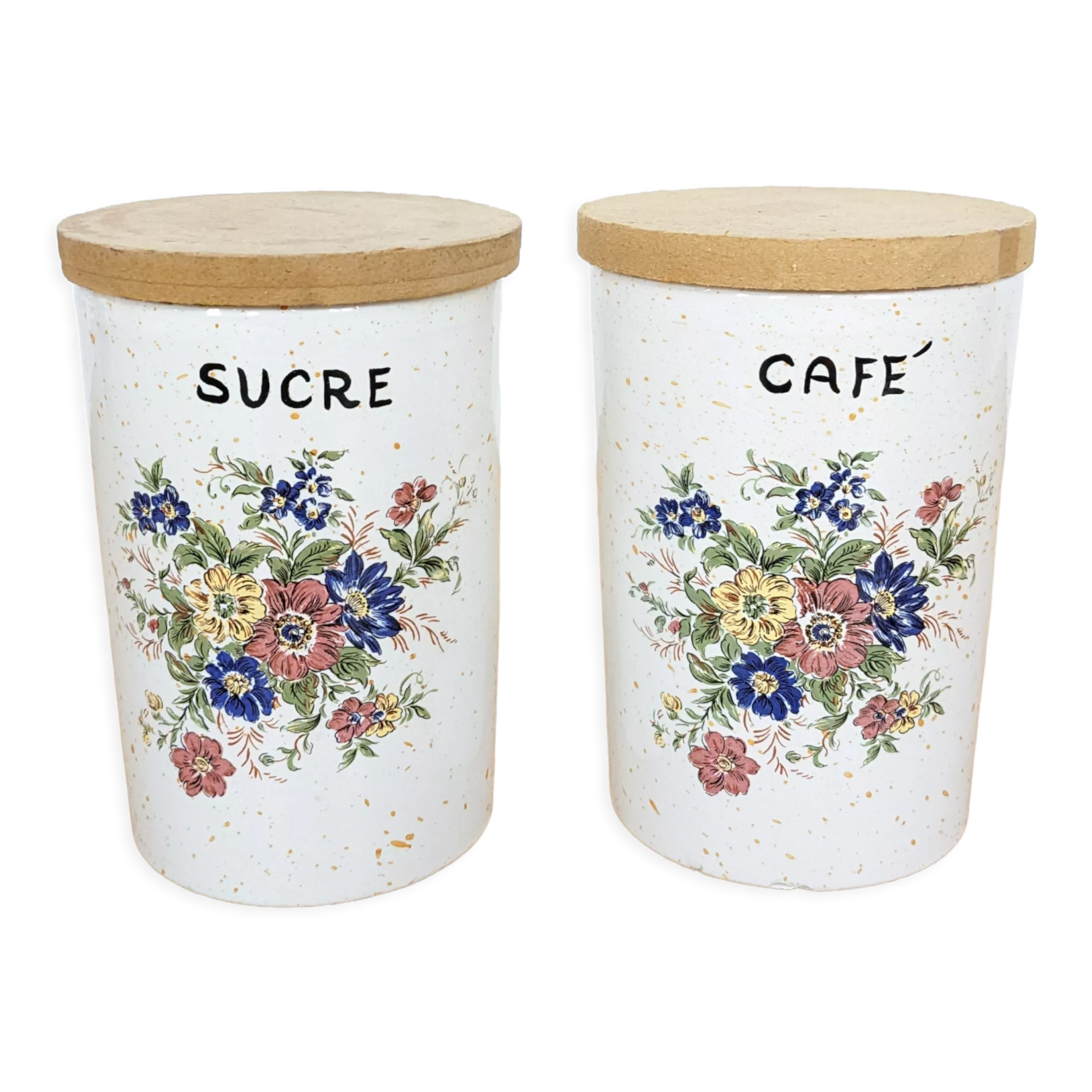 Pots à café et sucre vintage