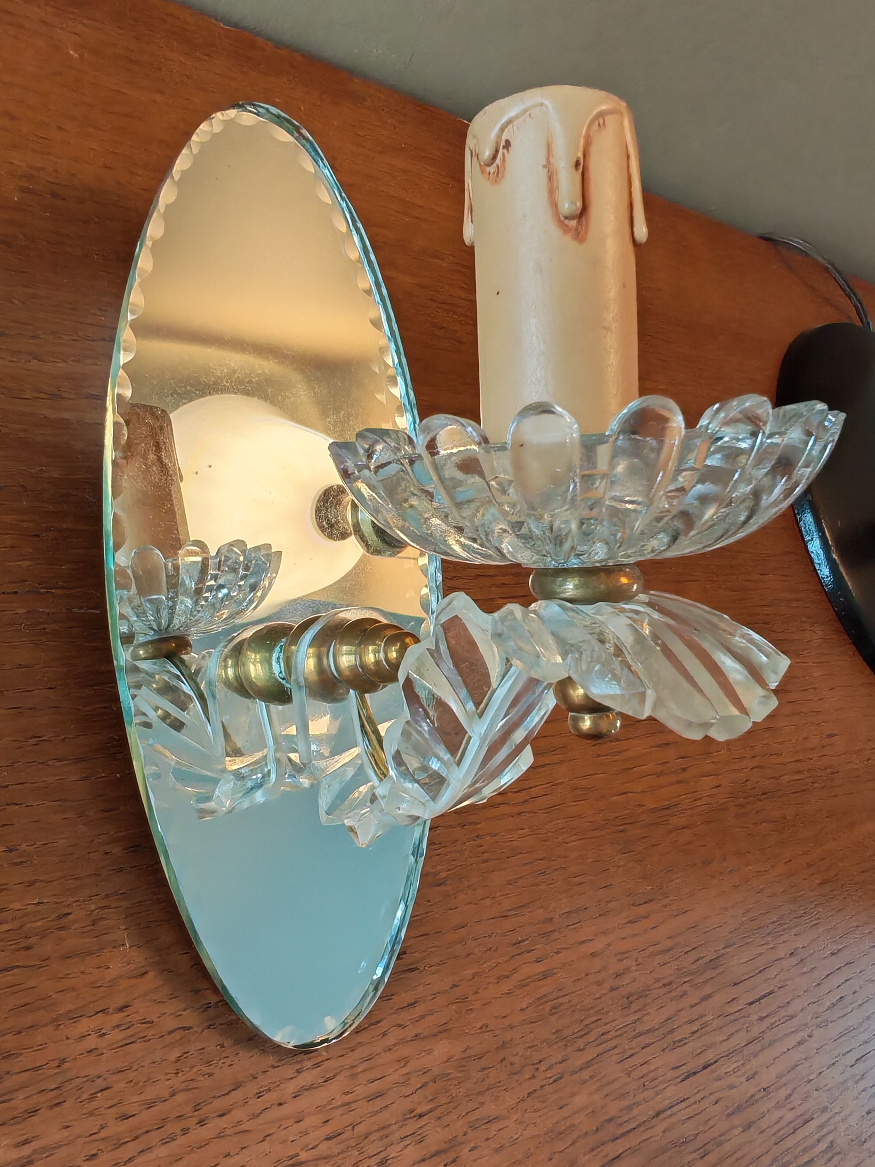 Applique vintage miroir