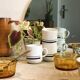 6 cups 'Total' vintage retro