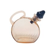 Art Deco carafe from Hortensja Glassworks, Poland, 1930s