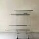 Plexiglass desk by David Lange for Roche Bobois, design 1970.