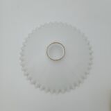 Lampshade suspension opaline lace