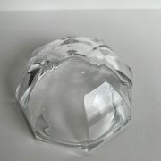 Octagonal glass cup D: 11,5cm