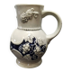 Vintage wine jug in German Westerwald stoneware 1/4L — "golden wine..."