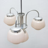 Lustre Art déco à trois bras, années 1930