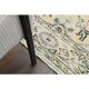 Vintage Turkish Oushak Handmade Wool Cotton Orange Area Rug 185x279