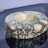 White alabaster ashtray by Romano Bianchi, Italy, 1970