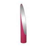 Miroir à rouge à lèvres, rose, design italien, années 1970, designer : Rodolfo Bonetto