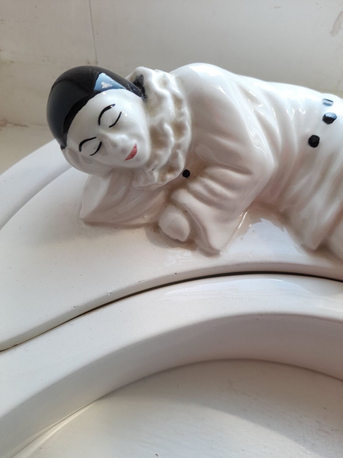 Jewelry box Pierrot 80s