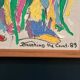 Original Swedish Oil on Canvas – “Brunning the Count ” by Leif Brünning – Dated 1989 – Vintage & Framed