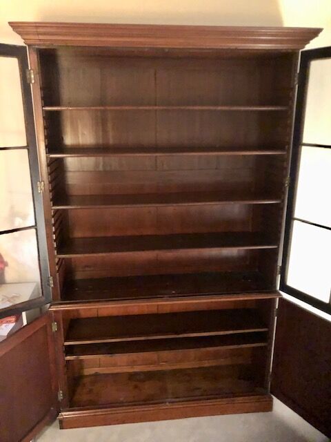 19th century English showcase