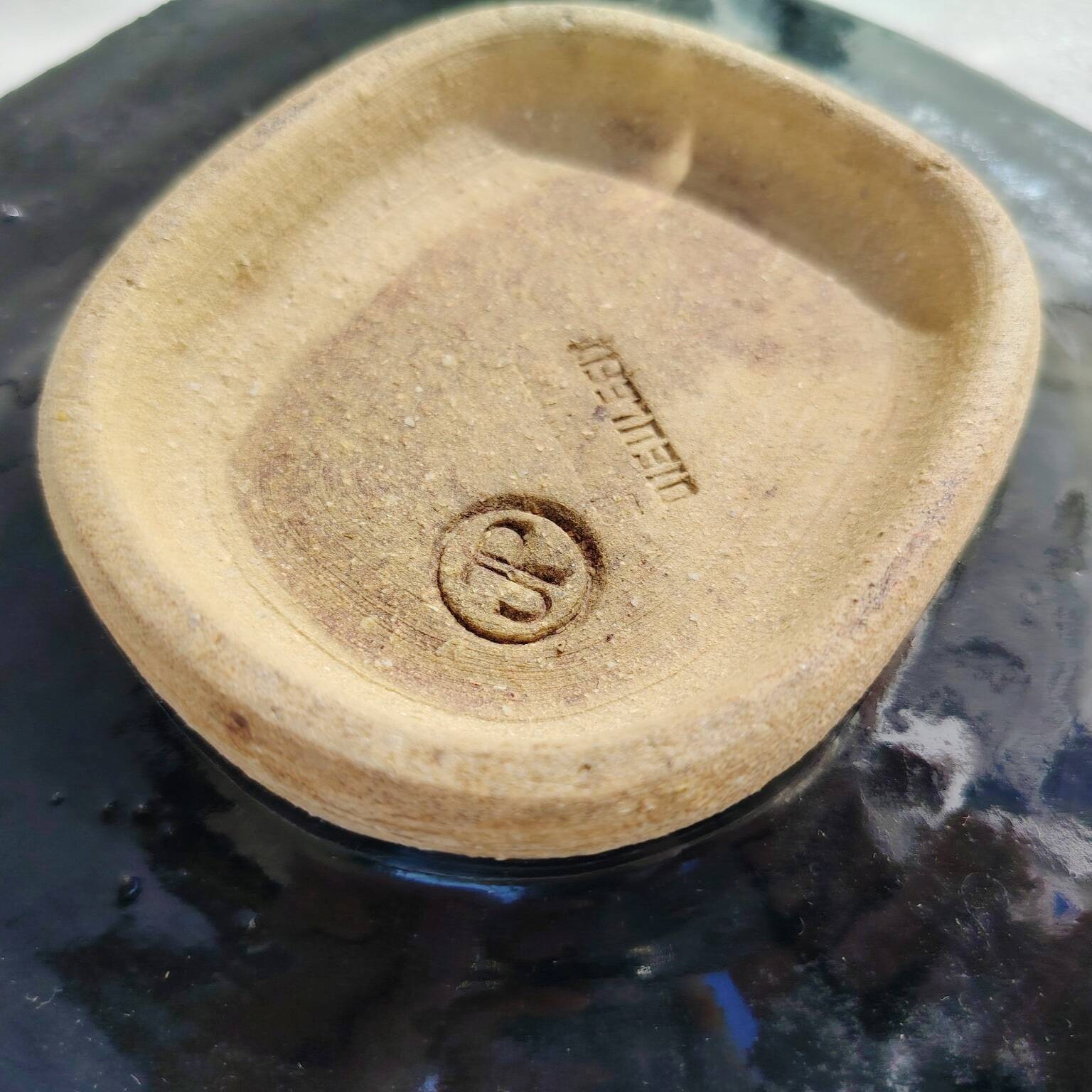 Ceramic pocket emptier, Jacques Pouchain, Dieulefit