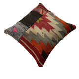 Vintage turkish kilim cushion cover 40 x 40 cm