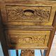 Collectible decorative Chinese library in exotic wood.