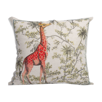 Housse de coussin "Girafe" 55x55cm
