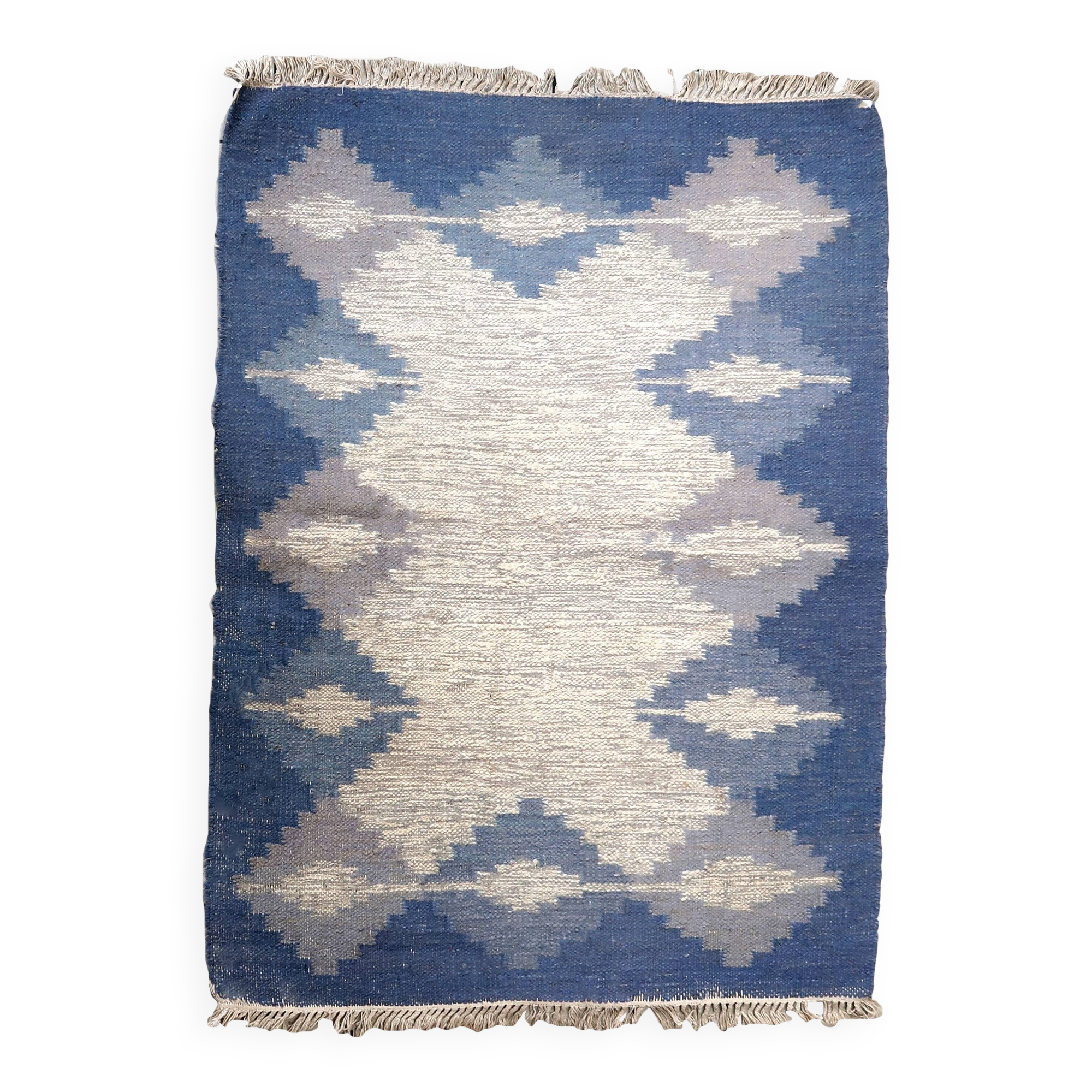 Tapis kilim vintage fait main Ardabil 145cm x 193cm - 1C1010