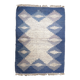 Tapis kilim vintage fait main Ardabil 145cm x 193cm - 1C1010