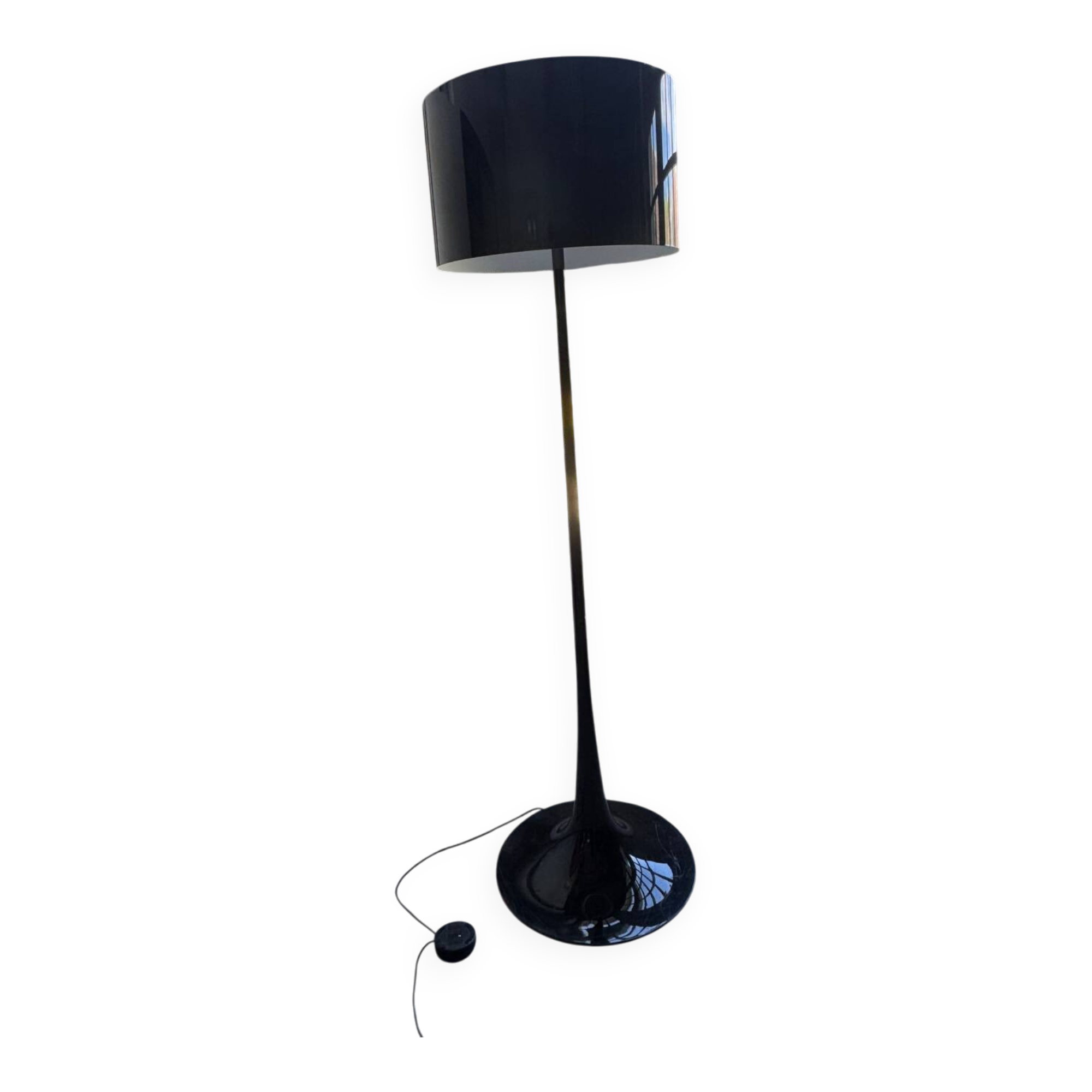 Spun Light F floor lamp by Sebastien Wong for Flos