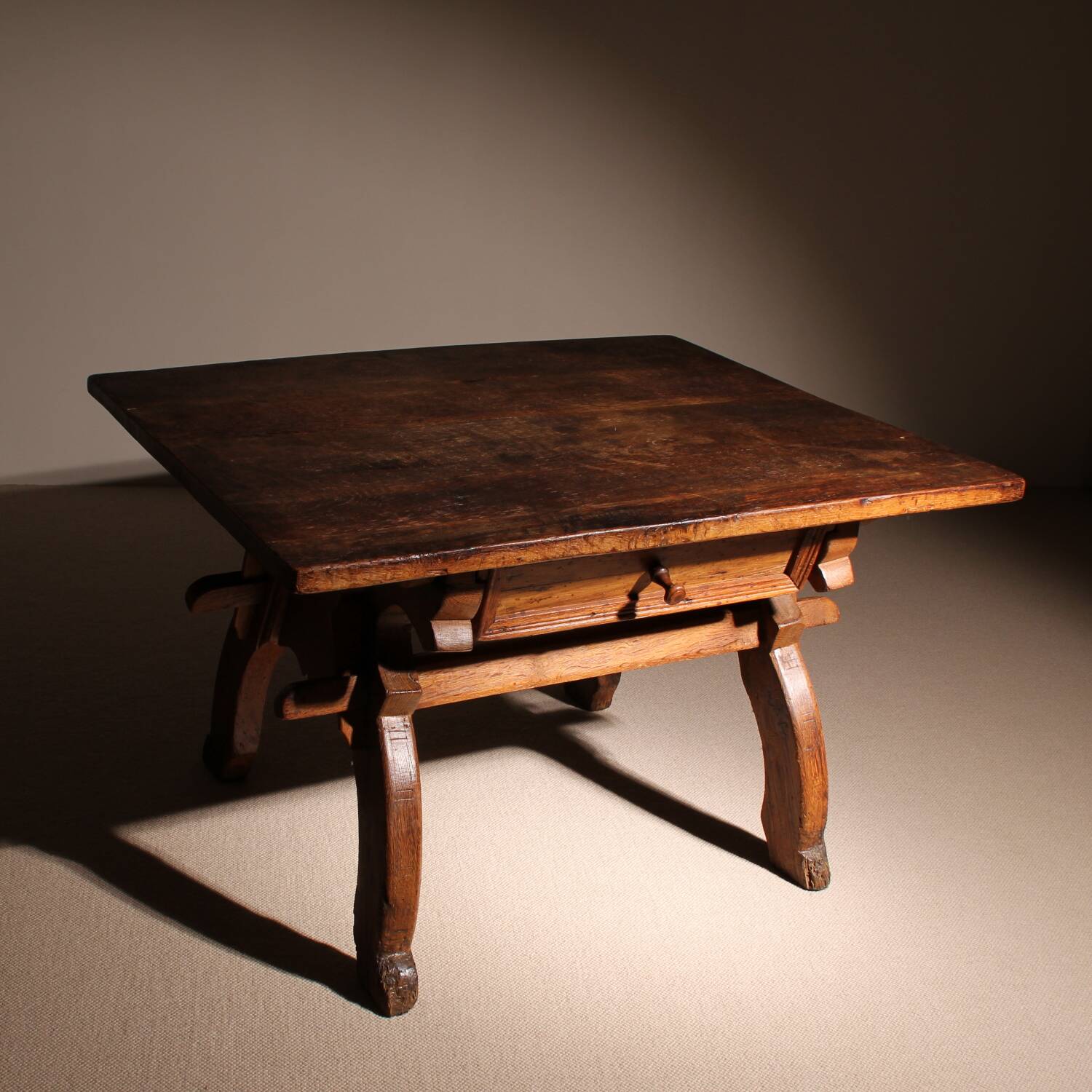 Table de ferme rustique 'Jogltisch' en chêne massif | Région alpine