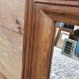 Burmese teak mirror