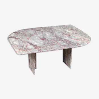 Vintage italian coffee table - marble