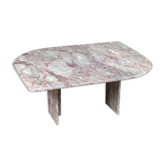 Italian vintage coffee table - marble