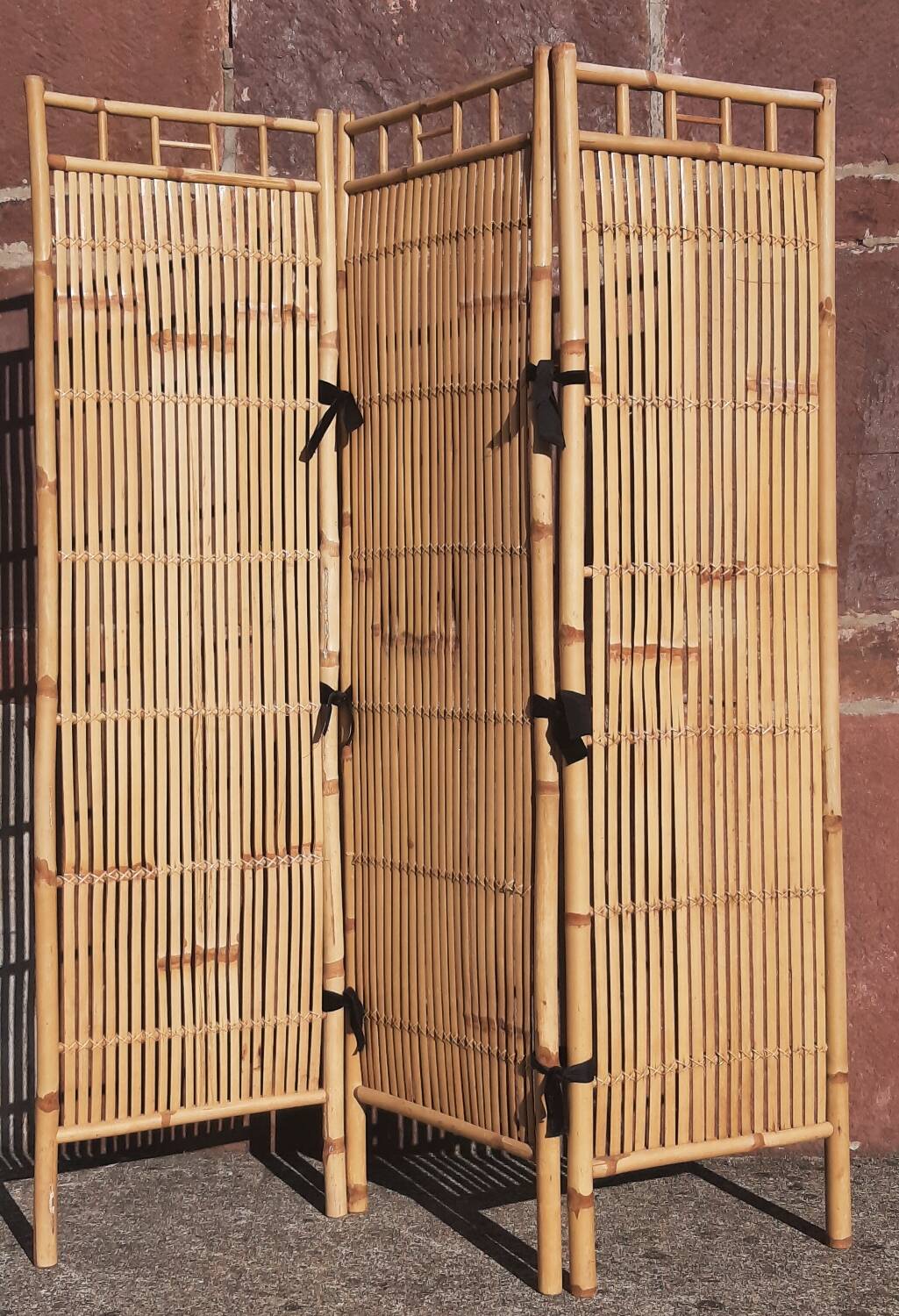 Bamboo screen