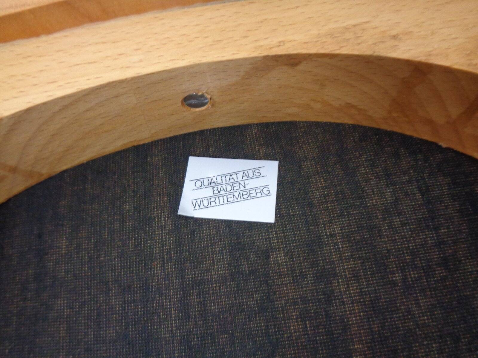 Cherry wood chairs by Ernst-Martin Dettinger, Germany, 1960s, set of 2.