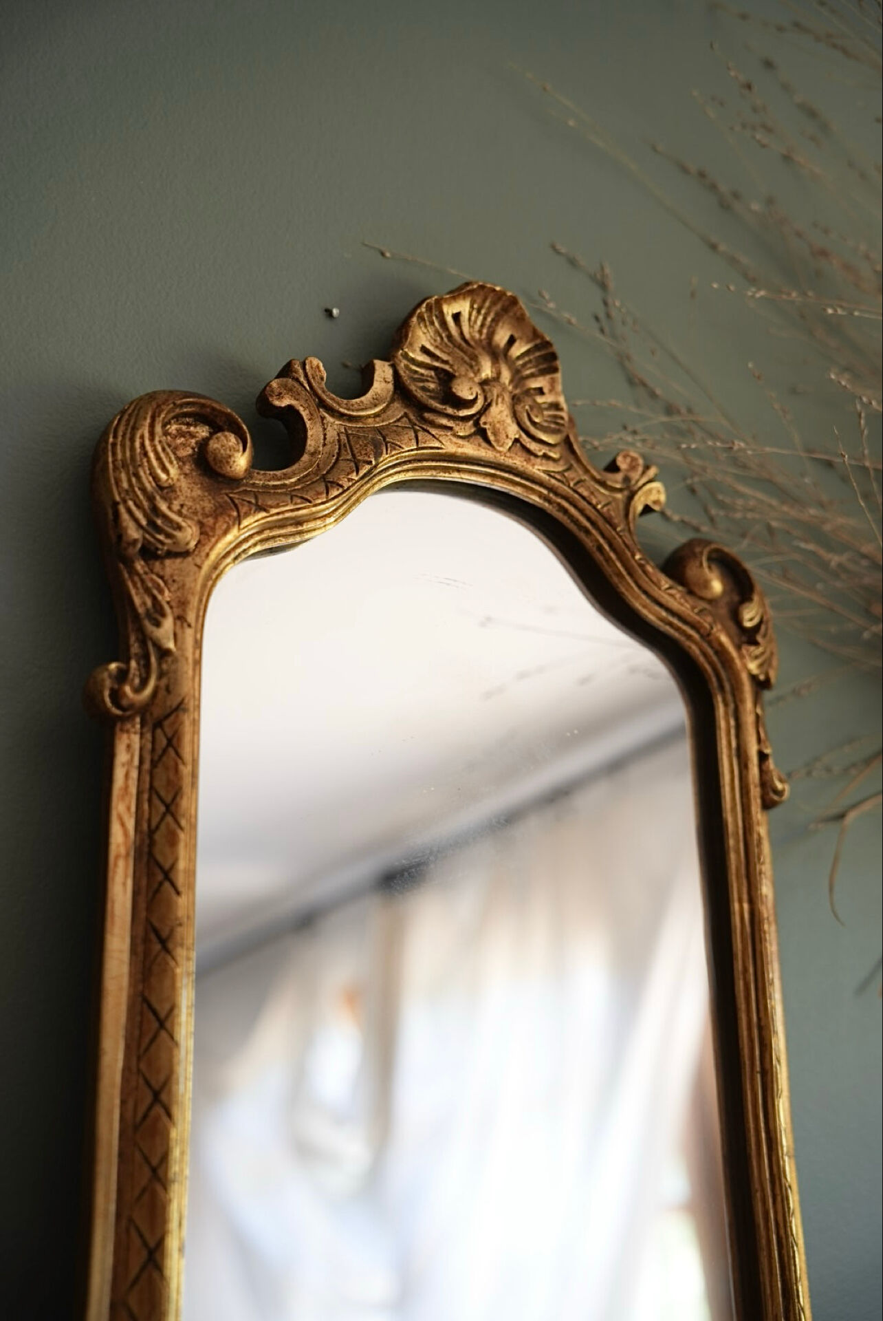 Miroir doré
