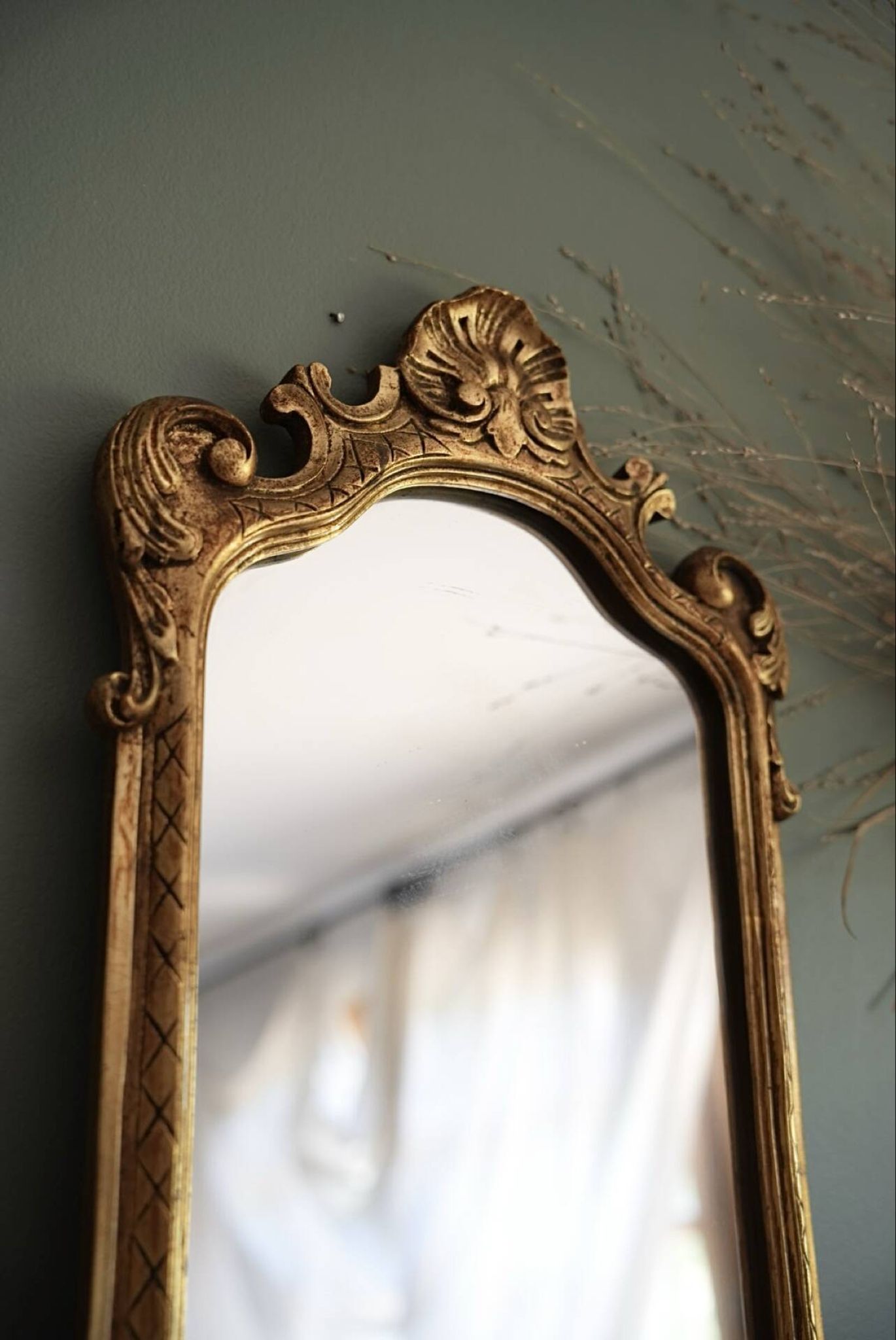 Miroir doré