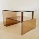 Table basse en altuglas par Michel Dumas, France années 70
