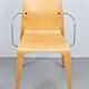 Chaise Flow en contreplaqué par Jacob Berg, années 1990.