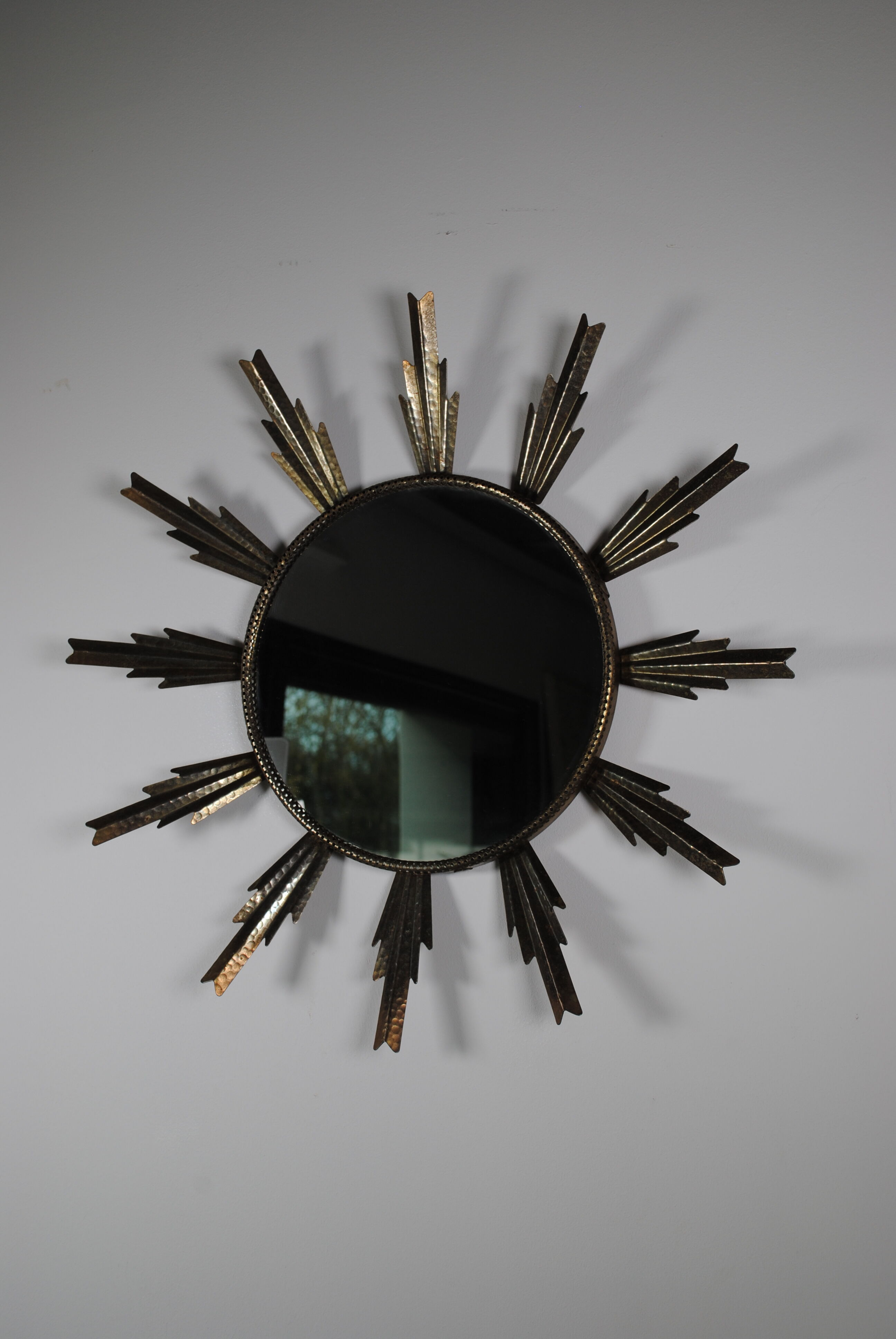 Vintage sun mirror 1970 - 48cm