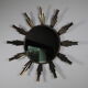 Vintage sun mirror 1970 - 48cm