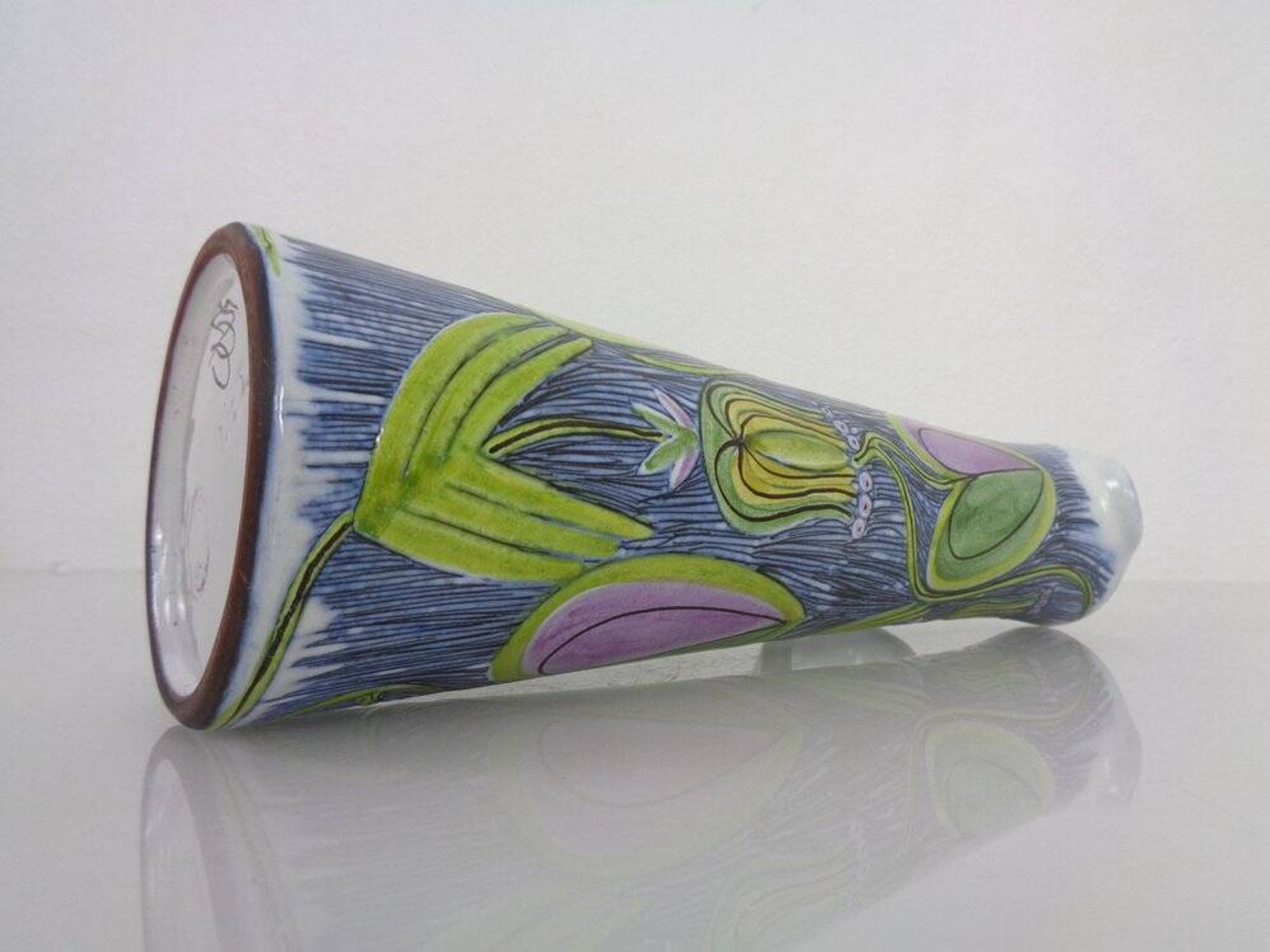 Studio Ceramic Jug from Laholm Keramik, Sweden, 1960s