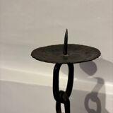 Brutalist candlesticks 1970