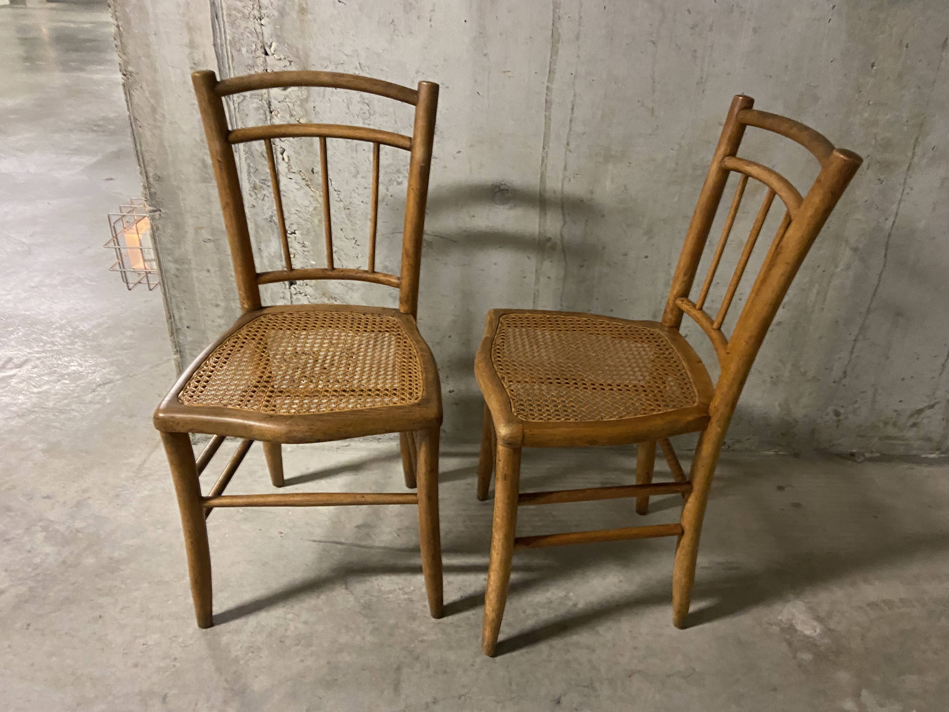 Bistro chairs 50s