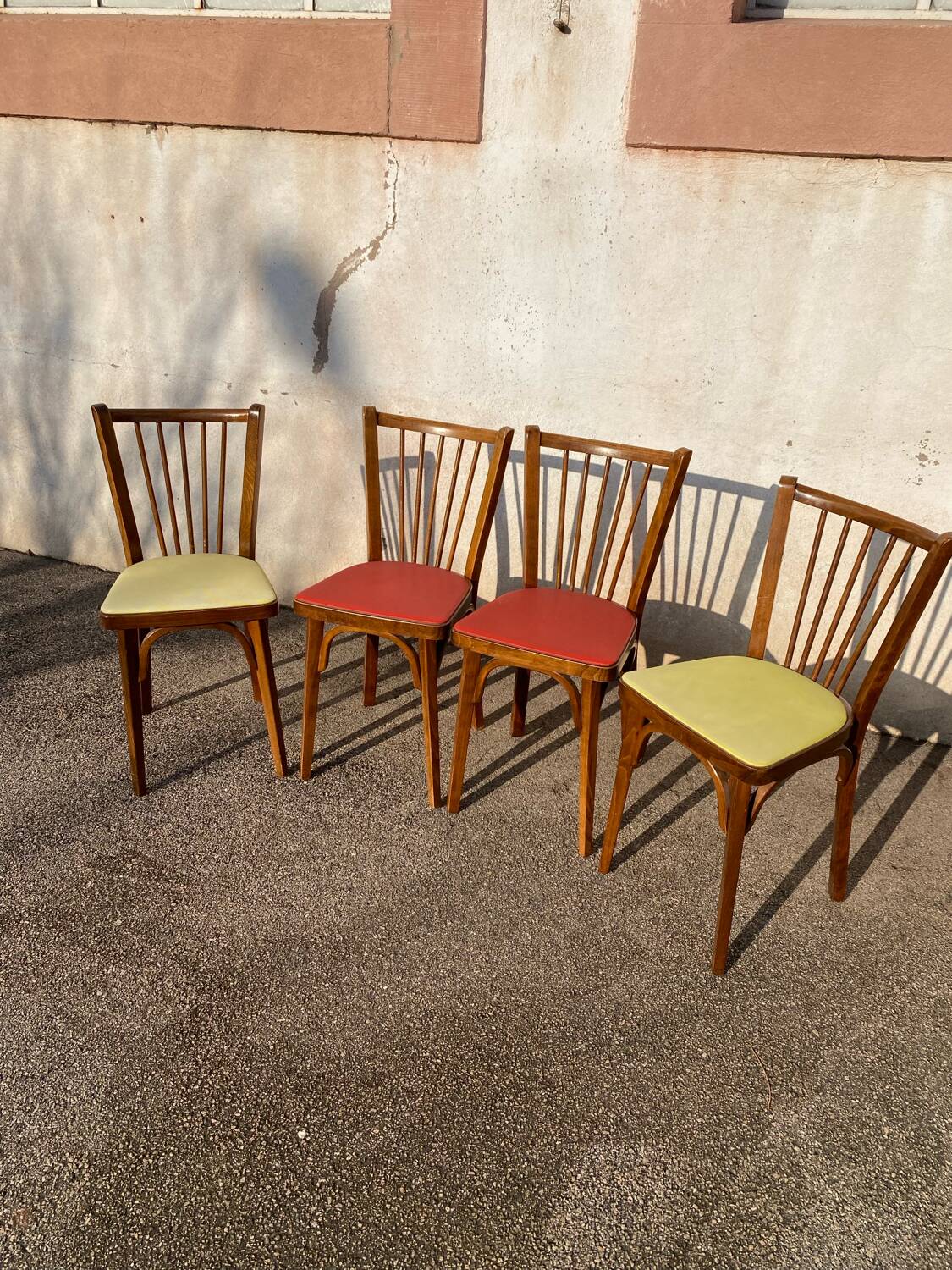 Set de 4 chaises baumann bistrot 153
