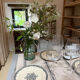 Service flat plates Jules Vieillard Bordeaux in ironstone