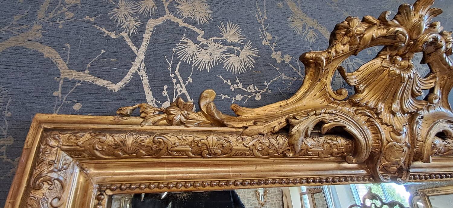 19th Century Louis XV Inspired Mirror 153 x 98