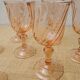 8 pink glasses