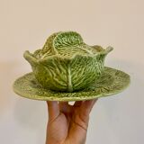 Vintage slurry dish in the shape of cabbage