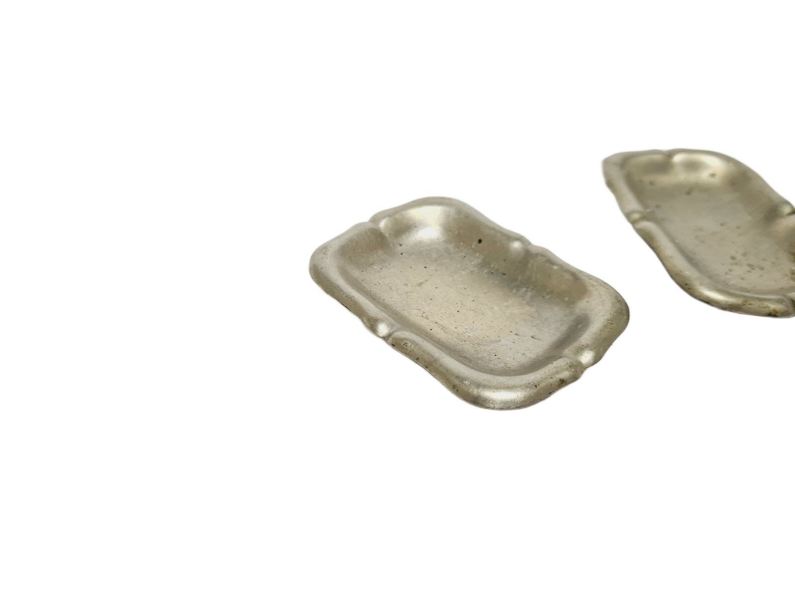 20th century art nouveau fish bones pads, Poland, 1890s, set of 3
