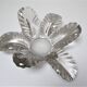 Flower candle holder table centre glass Pierre d'Avesn