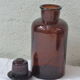 Bottles of pharmacy in amber glass, capacity 1 liter