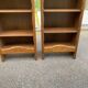 2 Louis XV wooden Bibus bookshelves from the 1990s.