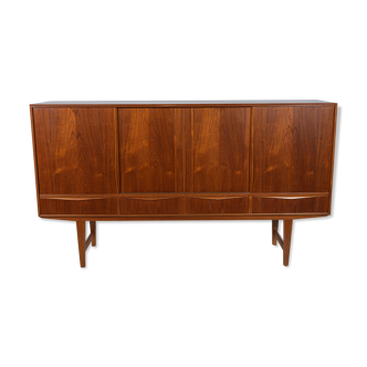 Danish Highboard by E. W. Bach for Sejling Skabe, 1960s